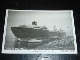 ARAMIS Pétrolier 9-6-1971 - Marius Bar Phot, Toulon - BATEAU PETROLIER - Tanker