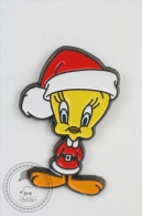 Warner Bros Character: Tweety Bird In Christmas Clothes - Pin Badge #PLS - Bowling