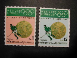 PAKISTAN 1969 - MEXICO OLYMPICS - YVERT Nº 264-265 - Hockey (Veld)