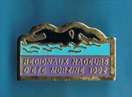 PIN´S //  . RÉGIONAUX NAGEURS D’ÉTÉ MORZINE 1992 - Nuoto