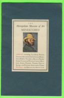 BOOK - THE METROPOLITAN MUSEUM OF ART MINIATURES 1949 - 16 PAGES - - Art History/Criticism
