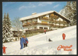 RIEZLERN Kleinwalsertal Vorarlberg Bregenz ALMHOF RUPP Café Restaurant 1975 - Bregenz