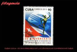 USADOS. CUBA. 2013-06 50 ANIVERSARIO DE LA CÁMARA DE COMERCIO DE CUBA - Oblitérés