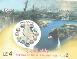 Stamps EGYPT 2013 THE DAY OF THE NILE INUNDATION S/S MNH */* - Neufs