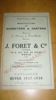 Manufacture De Bonneterie Et Ganterie Maison C. Dumont & Foret-Boulet - Mode