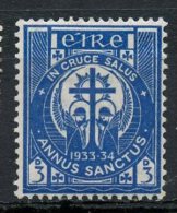 Ireland 1933 3p Adoration Of The Cross Issue #89 - Nuovi