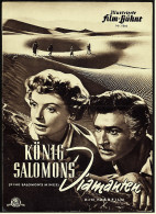 Illustrierte Film-Bühne  -  "König Salomons Diamanten"  -  Mit Deborah Kerr -  Filmprogramm Nr. 1218 Von Ca. 1951 - Revistas