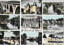 St Florent-sur-Cher - Multivues - Le Viaduc, Le Château, Le Pont... - Edition Du Lys - Saint-Florent-sur-Cher