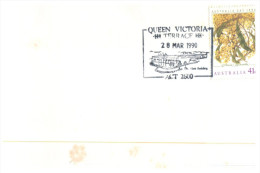 (901) Australia - Selection Of City Postamrks (1990) 4 Differents (Queen Vic - Geraldton - Hamilton - Innaisfail) - Covers & Documents