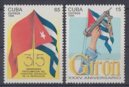 1996.25- * CUBA 1996. MNH. 35 ANIV PLAYA GIRON. PIG BAY ATTACKS. - Unused Stamps