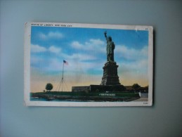 ETATS UNIS NY NEW YORK CITY  THE STATUE OF LIBERTY................... - Vrijheidsbeeld