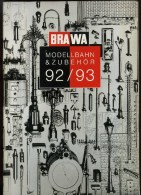 - CATALOGUE BRAVA . MODELLBAHN & ZUBEHÖR 1992/93 . - German