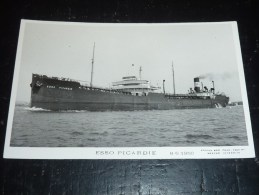 ESSO PICARDIE 8 - 6 -1950 - Bateau Pétrolier - Tanker