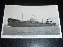 ESSO PICARDIE 8 - 6 -1950 - Bateau Pétrolier - Petroleros