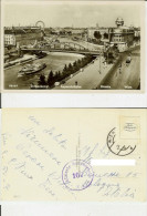Wien: Donaukanal - Aspernbrucke - Urania. Postcard Cm 9x14 Travelled 1952 (Alliierte Zensurstelle 107) - Wien Mitte