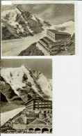 Hotel Franz-Josef-Haus Mit Grossglockner, Johannisberg Und Pasterzengletscher. Lot Of 2 Postcards 1959-67 (Heiligenblut) - Heiligenblut