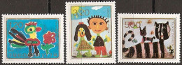YUGOSLAVIA 1974 Children’s Week And 6th “Joy Of Europe” Meeting Set MNH - Unused Stamps