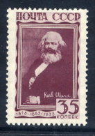 SOVIET UNION 1933  Marx Death Anniversary 35 K. MH / *.  Michel 426 - Ungebraucht