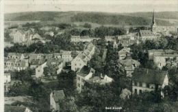 Bad Kösen Blick Auf Wohnhäuser Kirche Panorama Sw 27.1.1955 - Bad Kösen