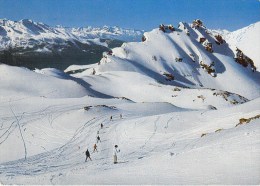 Lenzerheide-Valbella ü M. Skiabfahrt Vom Parpaner Rothorn Bergstation - 1963 - Parpan