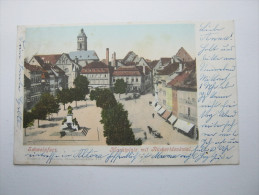 SCHWEINFURT  ,  Schöne Karte , 2 Scans - Schweinfurt