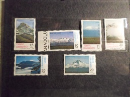 Turkey  - Mountains  - Mint, Unused Stamps     1982   MnH    J27.5 - Nuevos