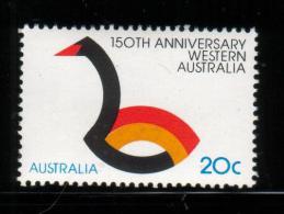 AUSTRALIA 1979 WESTERN AUSTRALIA NHM BLACK SWAN BIRD - Cygnes