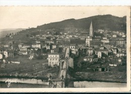 La  Grand - Combe     ( 30 )    Vue  Générale         (   Carte  S.m   Dentelée  ) - La Grand-Combe