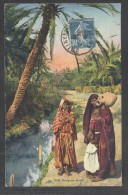8194-ALGERIE-PORTEUSE D'EAU-1928-FP - Storia Postale