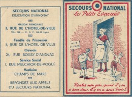 SECOURS NATIONAL . 1944 - Small : 1941-60