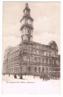 RB 1002 - Early Postcard - The General Post Office - Melbourne Victoria - Australia - Melbourne