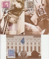 UNO New York/Geneva/Vienna 1991 40th Anniversary United Nations 3v 3 Maximum Cards (19113) - Gemeinschaftsausgaben New York/Genf/Wien