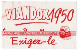 Buvard - Viandox 1950 - Bouillon Famillial - Suppen & Sossen