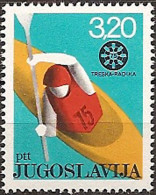 YUGOSLAVIA 1975 World Canoeing Championships Macedonia MNH - Unused Stamps