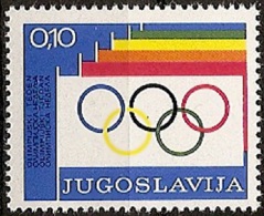 Yugoslavia 1975 Olympic Committee Surcharge MNH - Ungebraucht