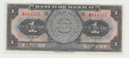 Mexico 1 Peso 1950 UNC NEUF Pick 46b  46 B  SERIE CD - Mexico