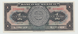 Mexico 1 Peso 12-V- 1948 UNC NEUF Pick 38d  38 D  Series AD - Mexiko