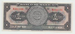 Mexico 1 Peso 1950 UNC NEUF Pick 46b  46 B Series CA - Mexique