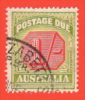 AUS SC #J70 U  1938 1sh Postage Due, CV $20.00 - Strafport