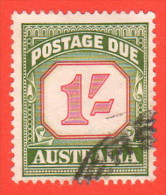 AUS SC #J94a  1960 1sh Postage Due (2nd Redrawing), CV $5.75 - Postage Due