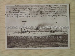 Brod 197 Ship Vapore Dampfer M N Francesco Morosini Adriatica Venezia - Steamers