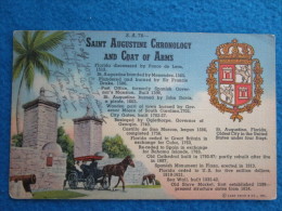 Saint Augustine Chronology And Coat Of Arms - St Augustine