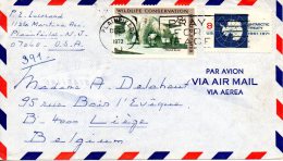 USA. N°924 De 1971 Sur Enveloppe Ayant Circulé. Traité Sur L´Antarctique/Ours Polaire. - Antarktisvertrag