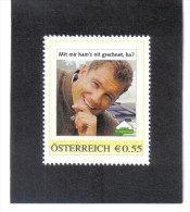 SOS861 PM ÖSTERREICH 2003/06 PERSONALISIERTE MARKE ANK 45 ARMIN ASSINGER LAGERHAUS ** Postfrisch - Personalisierte Briefmarken