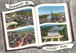 CENTRE - 45 - LOIRET - OUZOUER SUR TREZEE - CPSM GF Couleur - Multivues - Ouzouer Sur Loire