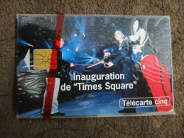 Inauguration De 'Time Square" Mickey Morse,mint In Blister - 50 Units