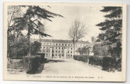 CP, MILITARIA, CASERNES, ANGERS - Entrée De La Caserne Du 6e Régiment Du Génie, Vierge - Barracks