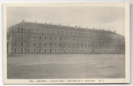 CP, MILITARIA, CASERNES, ANGERS - Caserne Eblé - Bâtiment Du 4e Bataillon, Vierge - Barracks