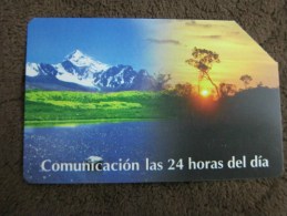 Urmet Phonecard,landscape,used - Bolivien