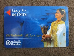 GPT Phonecard,Eid Mubarak,used Backside With Scratch - Bahreïn